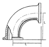 3A-2CMP-90'S ELBOW CLAMP END